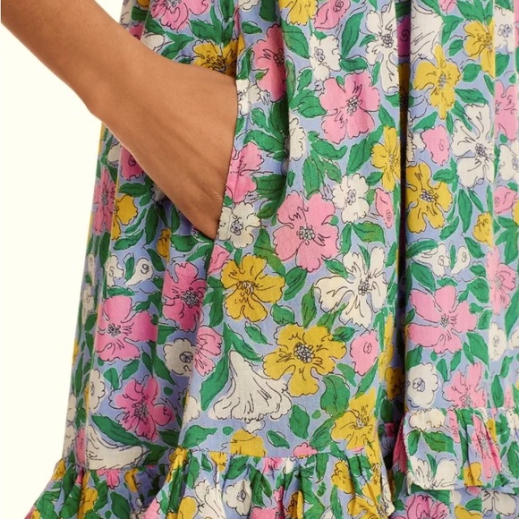 💢BANJANAN💢 Brand New/Never Worn Penelope
Dress
Floral Midi w/Ruffle Detail - Picture 4 of 6